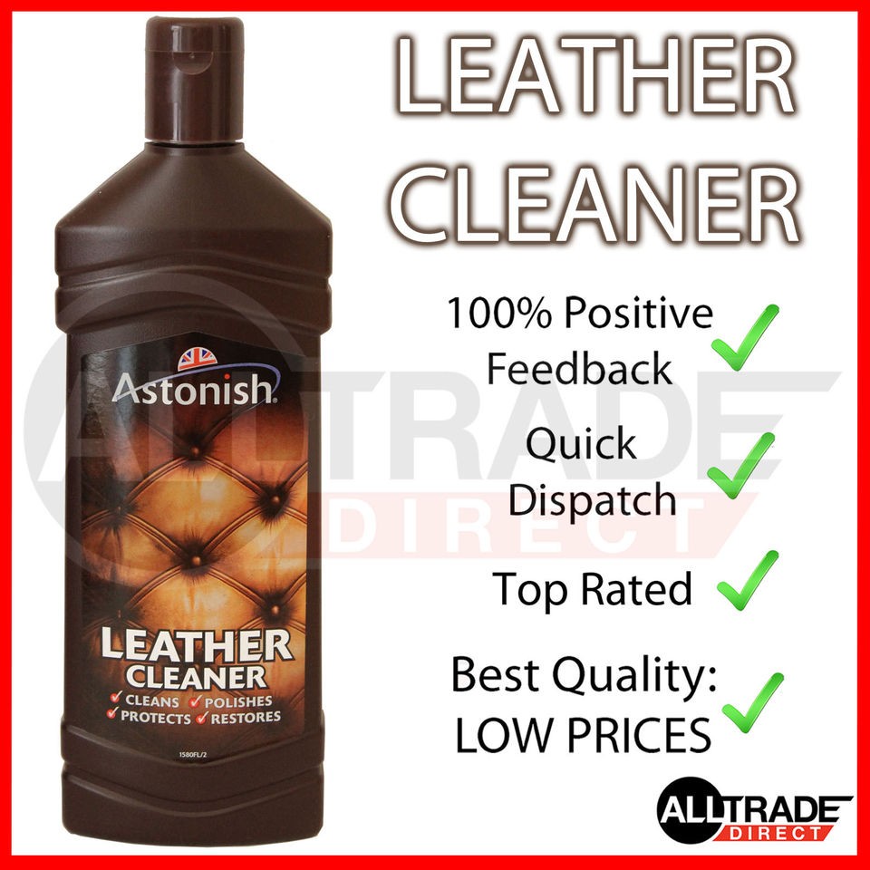 1x LEATHER CLEANER 250ml CREAM POLISH PROTECTOR SOFA HANDBAG CAR SEATS 