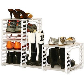   Storage System Restructuring Shelving Unit Shoe & Closet Organizer