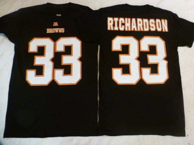   Apparel San Francisco Browns TRENT RICHARDSON Football Jersey Shirt