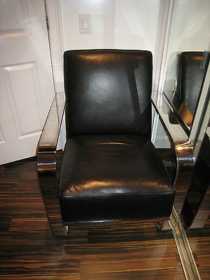 RALPH LAUREN BOHEMIAN METAL CLUB CHAIR