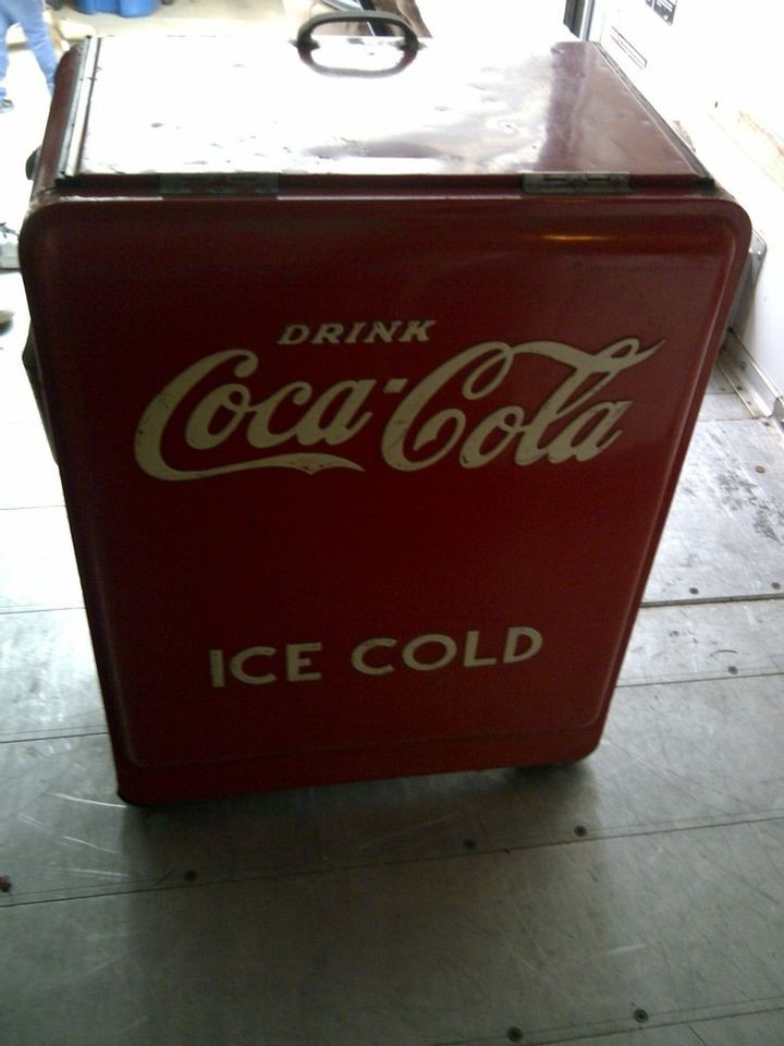 Coca Cola ice chest 1930s Westinghouse