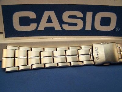   Watch Band AQF 100 WD Steel Bracelet Silver Tone For Tide Graph Watch