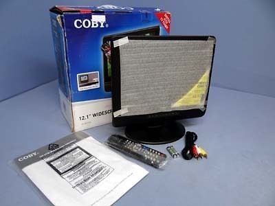 Coby TFTV1212 12.1 12 720p HD LCD Television TV high definition VGA 