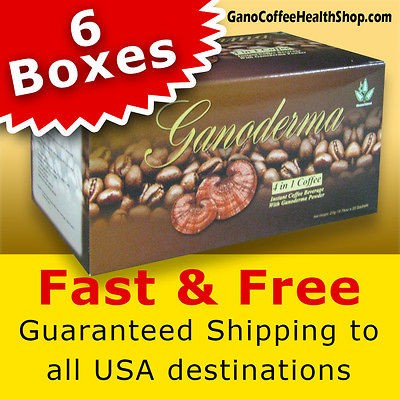 Healthy 4 1 GANO Coffee Ganoderma Creamer & Sugar 6 bxs