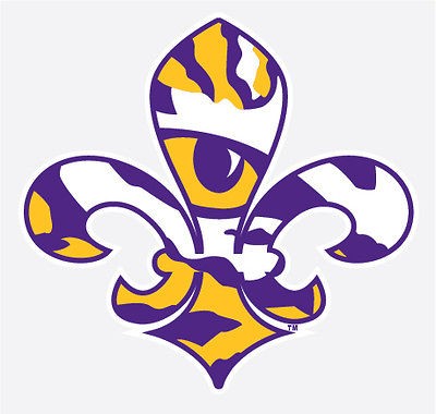 lsu decals in College NCAA