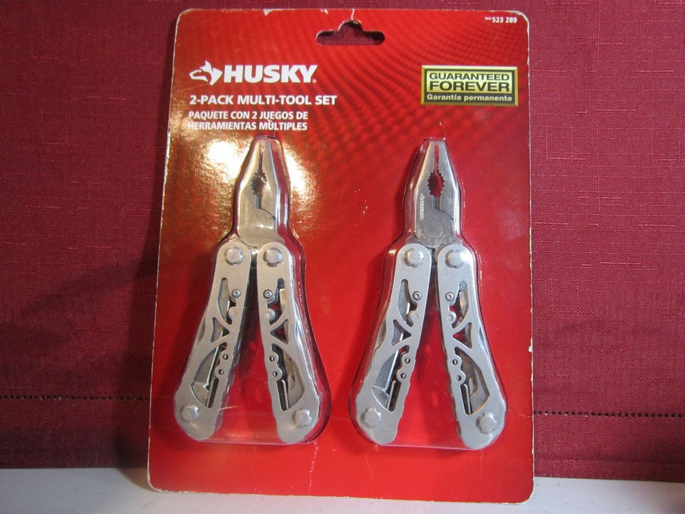 HUSKY   2 PACK MULTI TOOL SET   NEW BOXED   SEE DETAILS