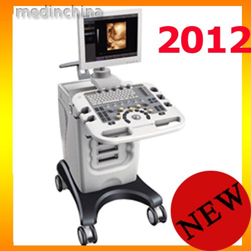 Trolley Color Doppler (Optional 4D) Ultrasound Scanner w convex linea 