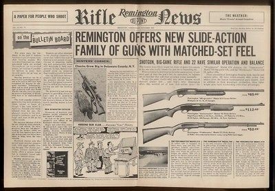   Gamemaster Wingmaster Field model 870 760 572 shotgun print ad