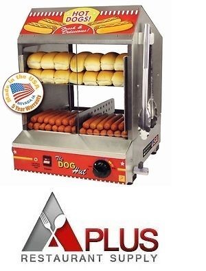 New Paragon Hot Dog Steamer Hot Dog Bunn Warmer Cooker 8020