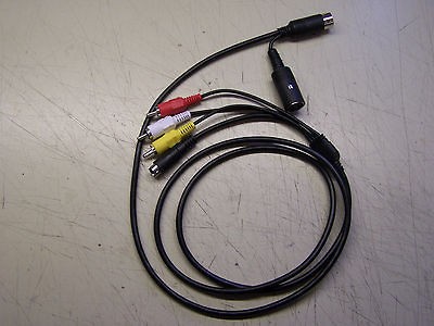   VIDEO Cord for CURRAH SPEECH 64 Commodore c64 64c sx64 128 128D