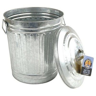   Ash Charcoal Bin Storage Dryer Container Cover Bin Holder Outdoor