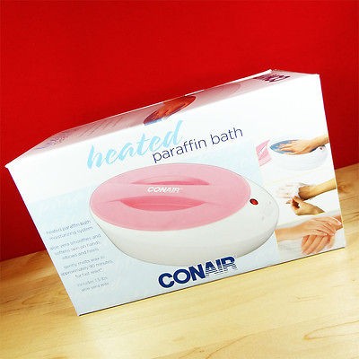 Conair HEATED Paraffin BATH Moisturizing Aloe Vera Wax Hands Machine 