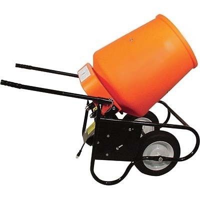 Electric Portable Concrete Mixer   3.5 Cubic Foot DRUM