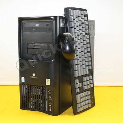 Gateway E 6500 Desktop Computer Tower Intel Dual Core 2GB / 80GB / DVD 