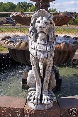 Concrete mold Gothic Lion rubber / fiberglass