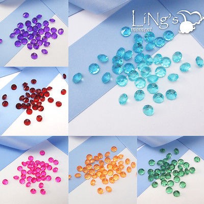 1ct 6.5mm Diamond Confetti Wedding Party Table Scatter Shower 