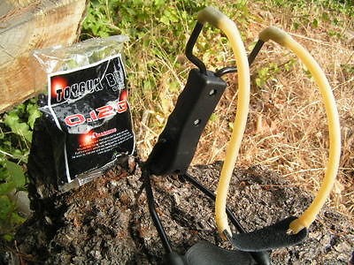 Camp Camping Survival AWESOME STURDY YOUTH SLINGSHOT tool emergency 