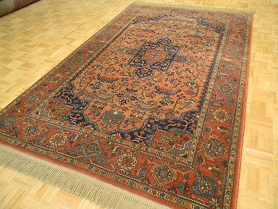 6x9 KARASTAN VINTAGE MEDALLION SERAPI 736   100% WOOL RUG