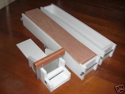 HDPE Soap Molds,42 BAR,12Lb Y LINE KIT,Cutter,WOO​D LIDS