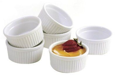 Norpro 6 Piece Porcelain Ramekin Set