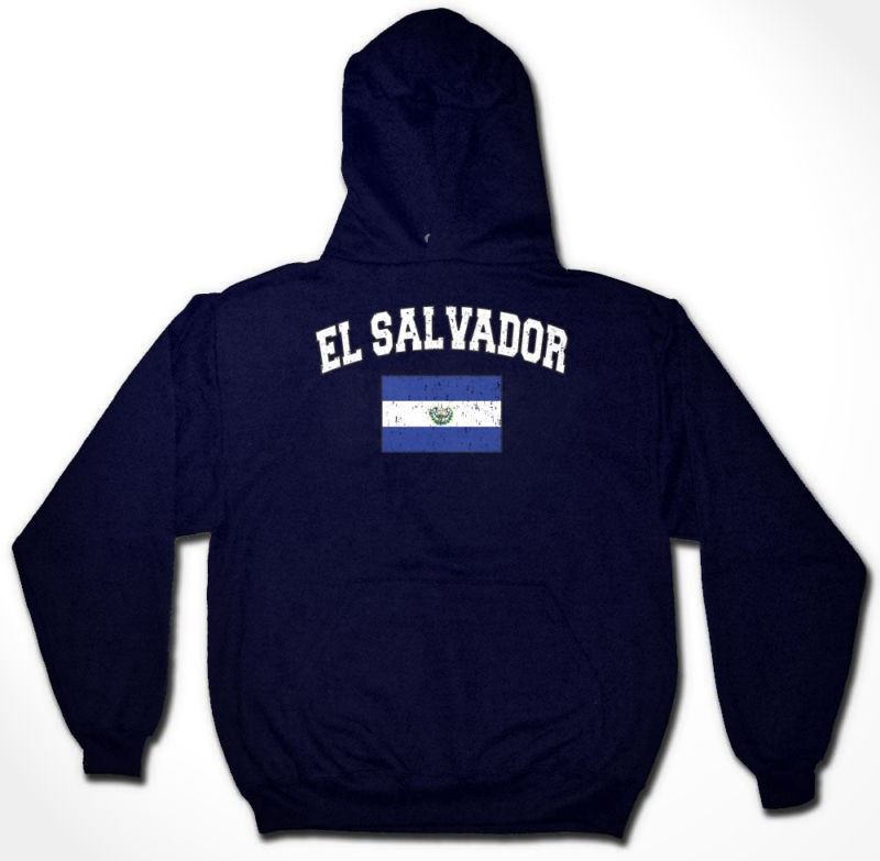 El Salvador Country Hoodie Sweatshirt Soccer Sweater