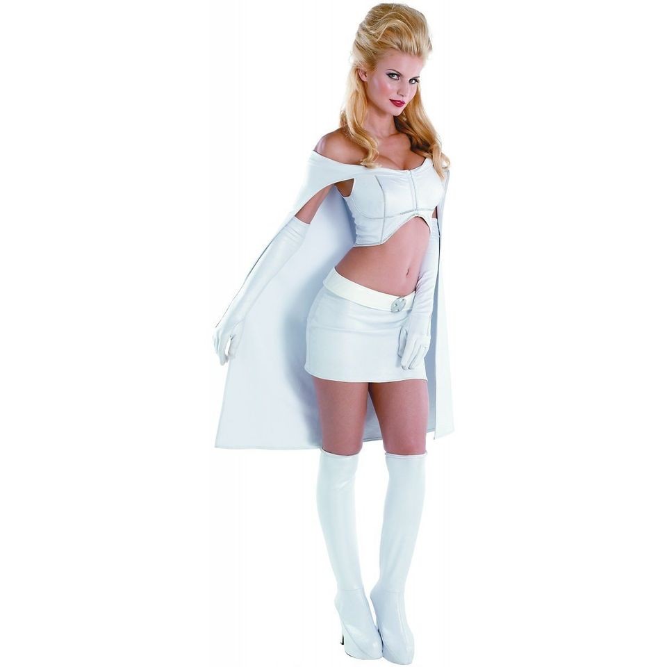   Emma Frost White Queen Prestige Women Adult Costume Marvel Small 4 6