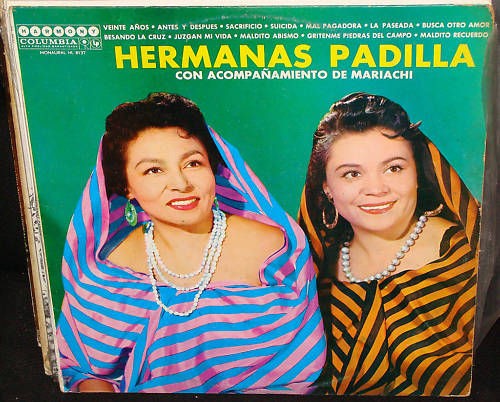 Hermanas Padilla Con Acompañamiento de Mariachi Lp