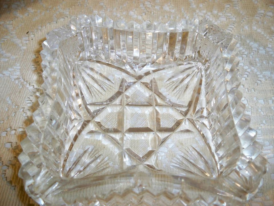 crystal ashtray star