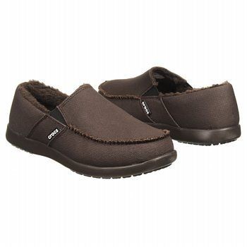 NWT Crocs Kaleb Canvas Lined Loafer Mens 10 13   Santa Cruz