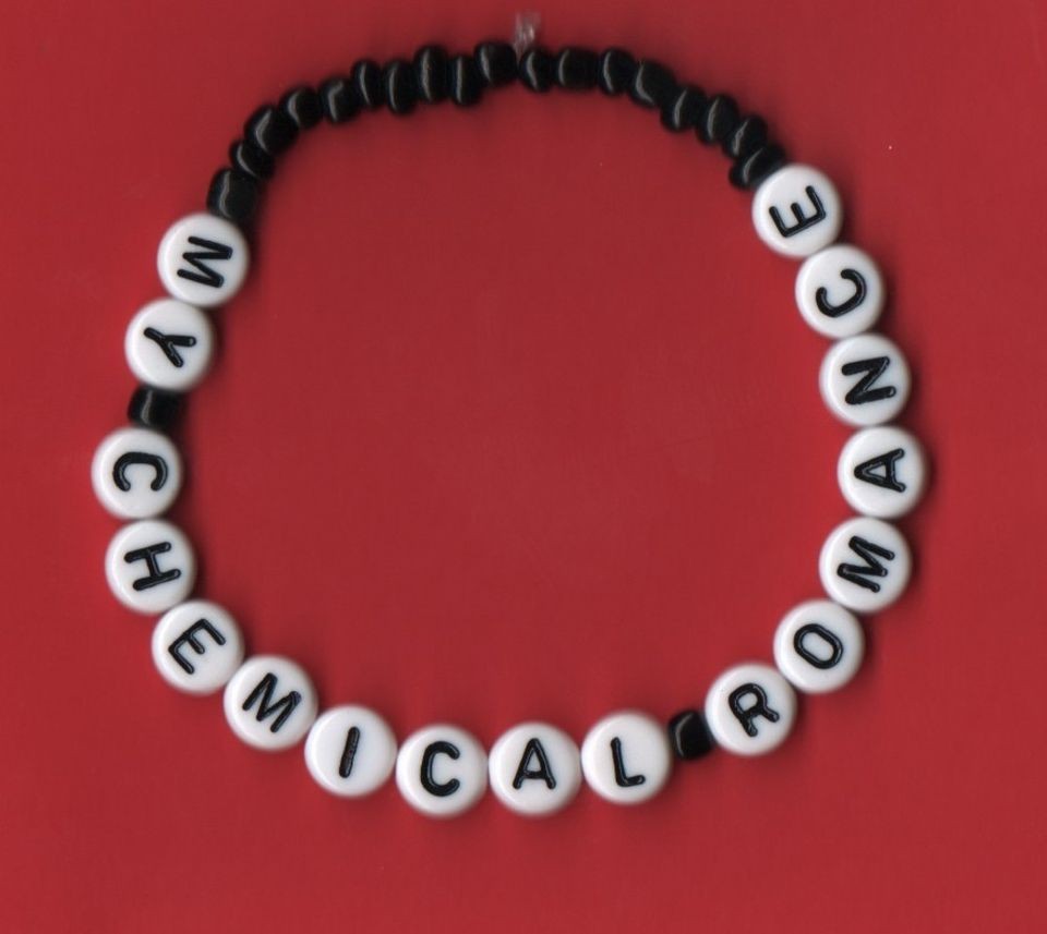 MCRMY   Handmade custom bracelet   choose your own caption