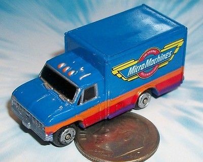 Micro Machines WORK VEHICLE FORD HIGH CUBE MICRO MACHINES VAN