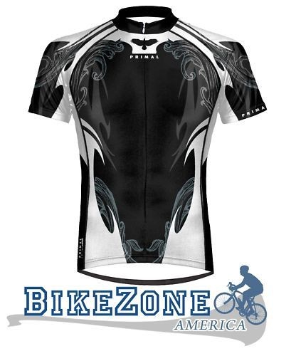 EXC MENS PRIMAL WEAR STREET SWELL CYCLING JERSEY MEDIUM CLASSY LOOK