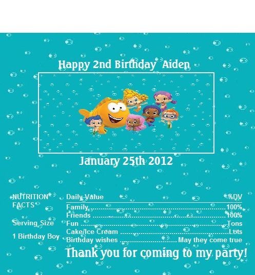 bubble guppies party supplies in Birthday