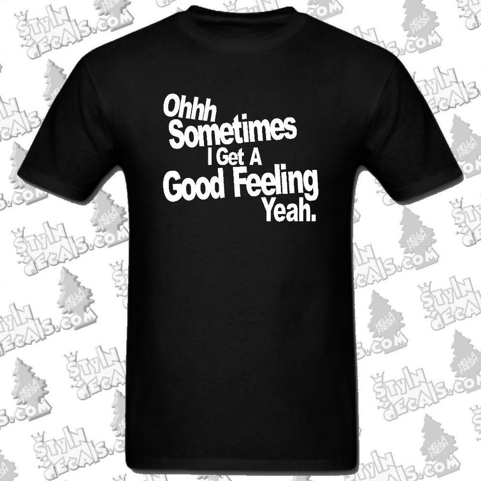   FEELING T Shirt Dubstep Skrillex Deadmau5 Decal Techno Mix DJ AVICII