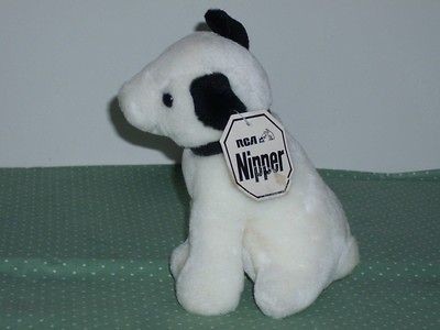   DOG of RCA Advertizement Jack Russel 6 PLUSH 1980s DAKIN KOREA