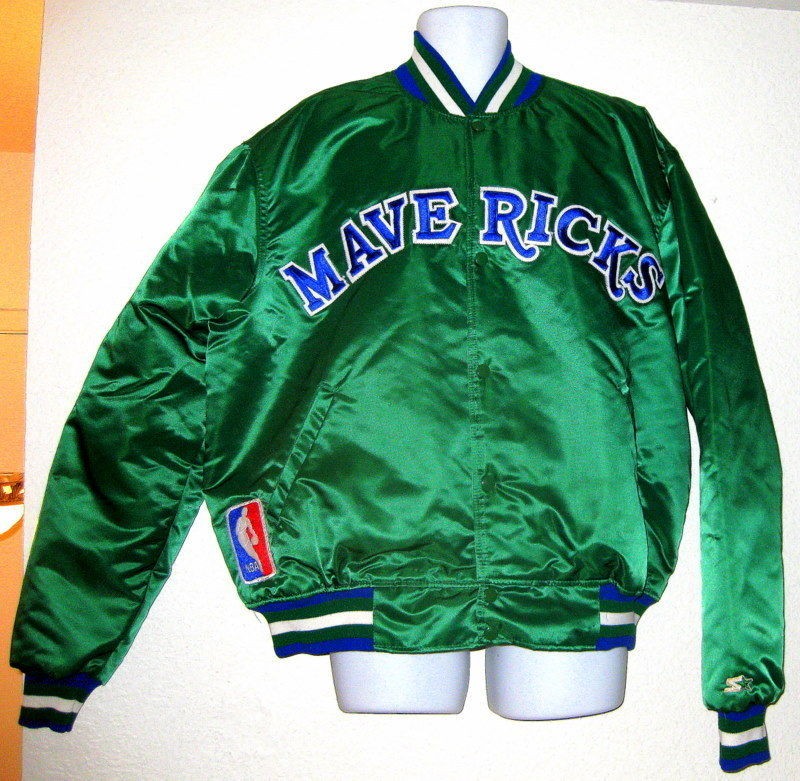 DALLAS MAVERICKS EARLY 1980s STARTER JACKET  2XL   DIRK NOWITZKI