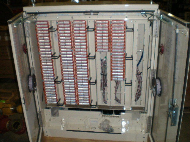   NGXC Pad Mount Cross Connect Cabinet With Dat@Term Terminal Blocks