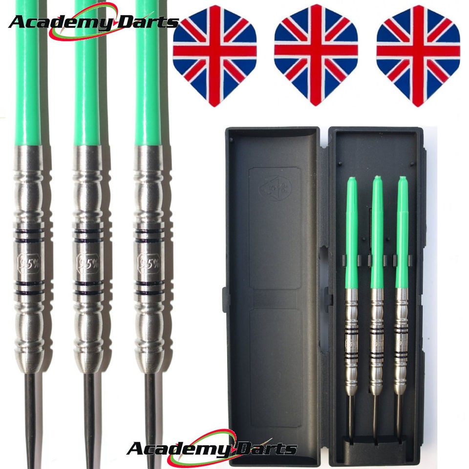 24G DART SET STEALTHS 2 95% ENGRAVED TUNGSTEN DART SET