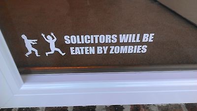 no soliciting sticker in Decals, Stickers & Vinyl Art