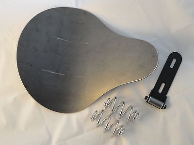 Solo seat pan CHOPPER/ BOBBER KIT WCC Harley / HINGE & 3 1/2 seat 