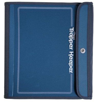 NEW Trapper Keeper Binder 1.5 Inch Blue (72177)