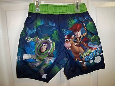 NWT BOYS / KIDS DISNEY TOY STORY SWIM TRUNKS SIZE 24M