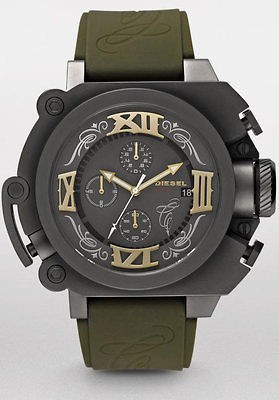 Diesel x Mr Cartoon Limited Edition Chronograph Watch DZMC0002 Green