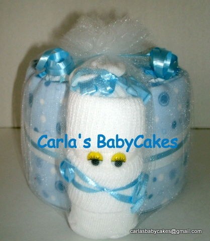 mini diaper cakes in Diaper Cakes