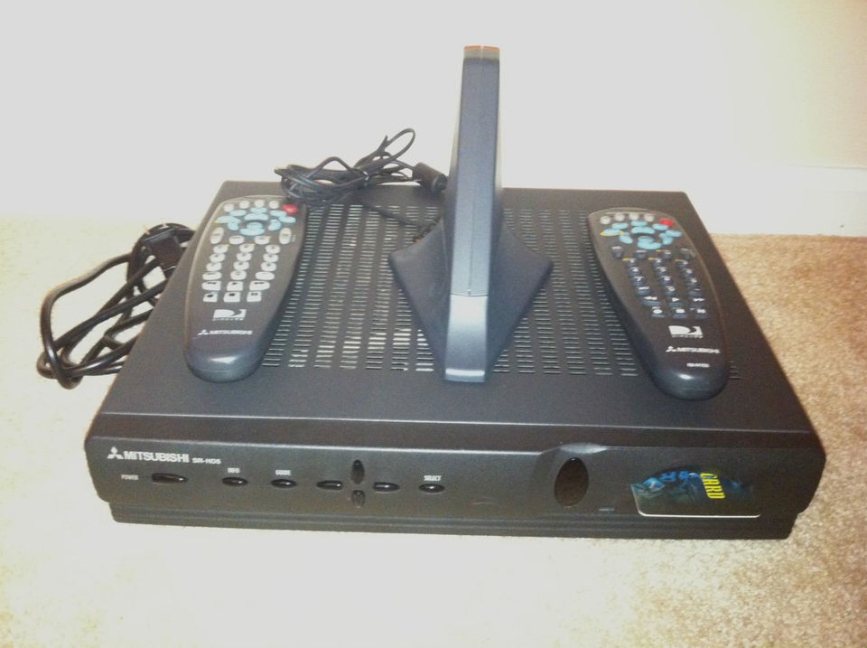 Mitsubishi SR 5 HD High Definition Reciever w/ Directv Plus 2 Remote 