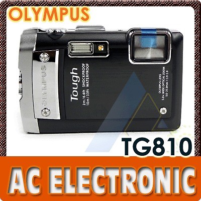 Olympus TG 810 TG810 HD Black Digital Camera + 1 Year Warranty