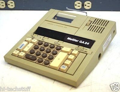 Mettler Toledo GA24 Calculator Printer / Olivetti Logos