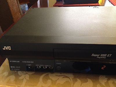 JVC HR S5901U VHS VCR VIDEO CASSETTE RECORDER WITH ORIGINAL JVC REMOTE