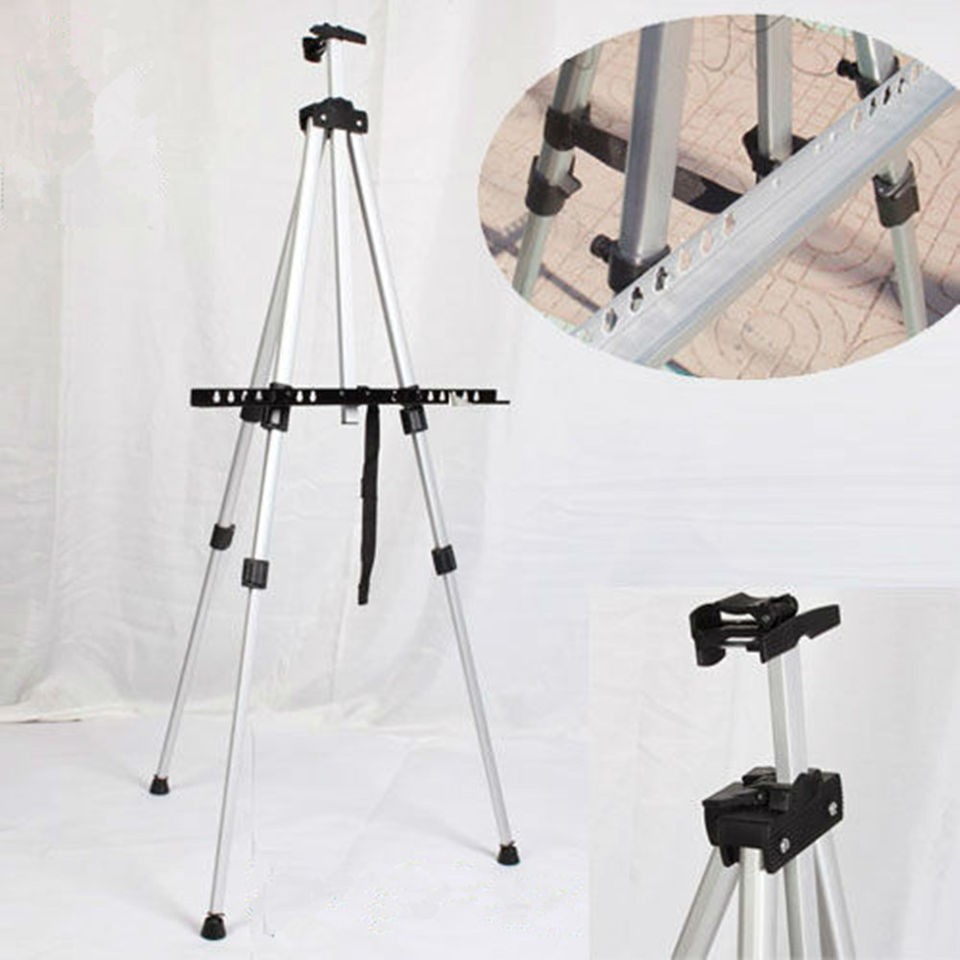 New Artist Aluminium Alloy Folding Easel Light Weight And Carry Bag 