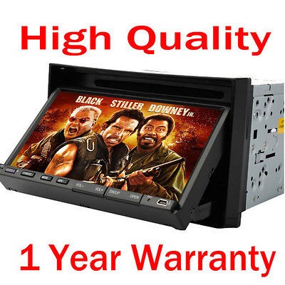 Din 7 Car DVD CD /4 Player SWC AM/FM Receiver Touch Screen